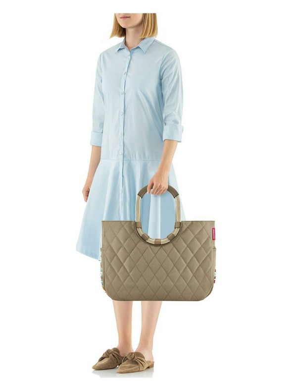 Reisenthel Táska Reisenthel Loopshopper L Frame Rhombus Olive