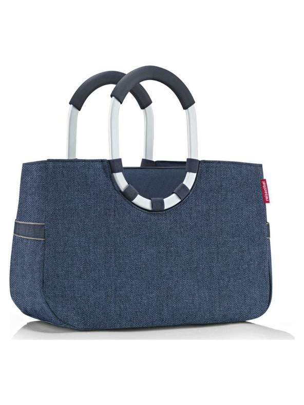 Reisenthel Táska Reisenthel Loopshopper M Herringbone Dark Blue