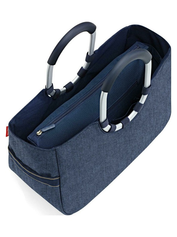 Reisenthel Táska Reisenthel Loopshopper M Herringbone Dark Blue