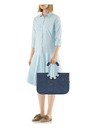 Reisenthel Táska Reisenthel Loopshopper M Herringbone Dark Blue