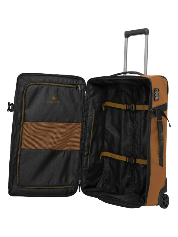 Travelite Táska Travelite Briize Wheeled Duffle M Curry