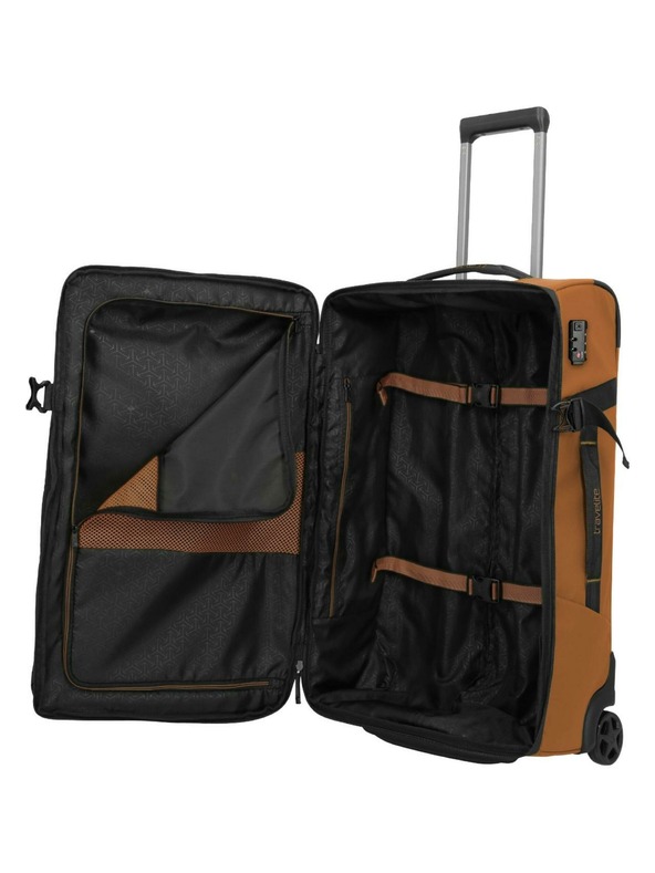 Travelite Táska Travelite Briize Wheeled Duffle M Curry