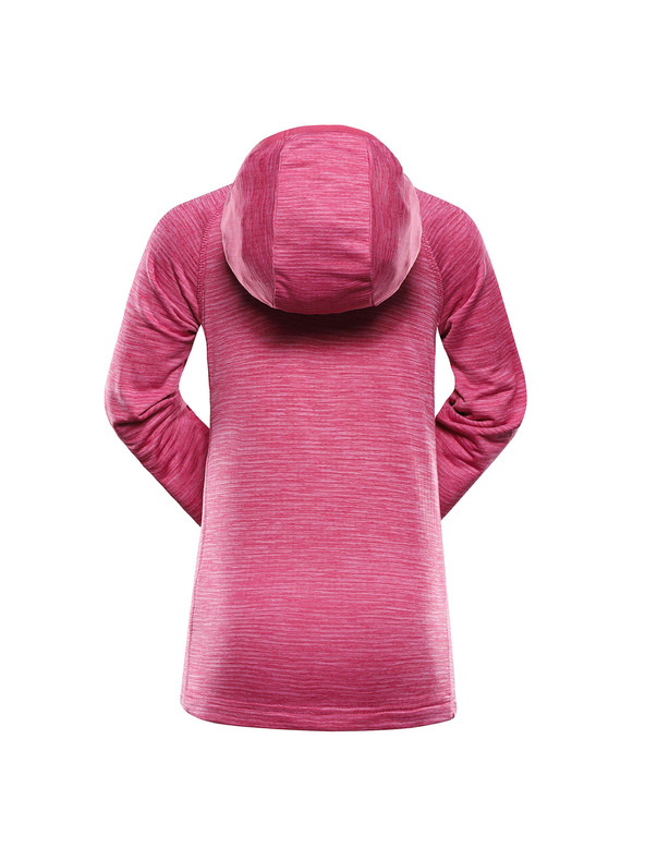 ALPINE PRO Gyermek gyorsan száradó pulóver cool-dry funkcióval ALPINE PRO ROLTO neon pink