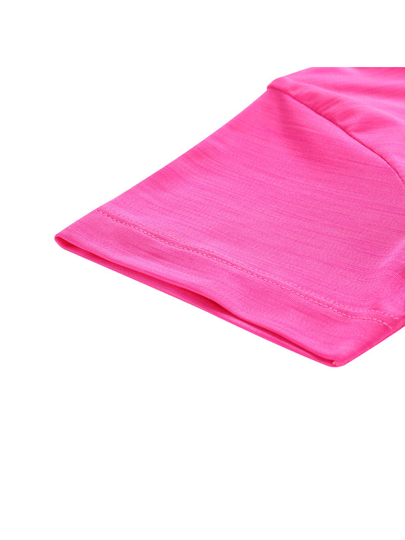 ALPINE PRO Gyermek gyorsan száradó póló ALPINE PRO BASIKO neon pink