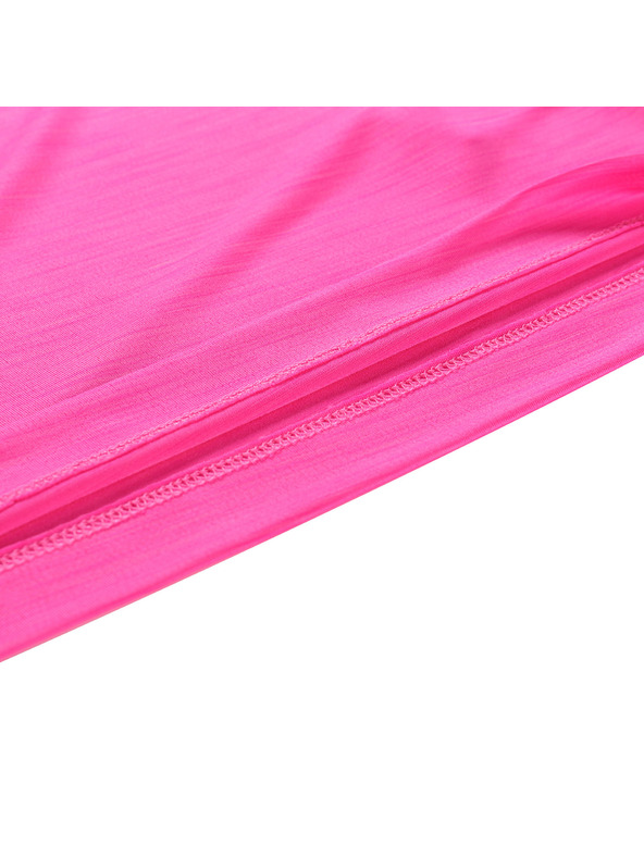 ALPINE PRO Gyermek gyorsan száradó póló ALPINE PRO BASIKO neon pink