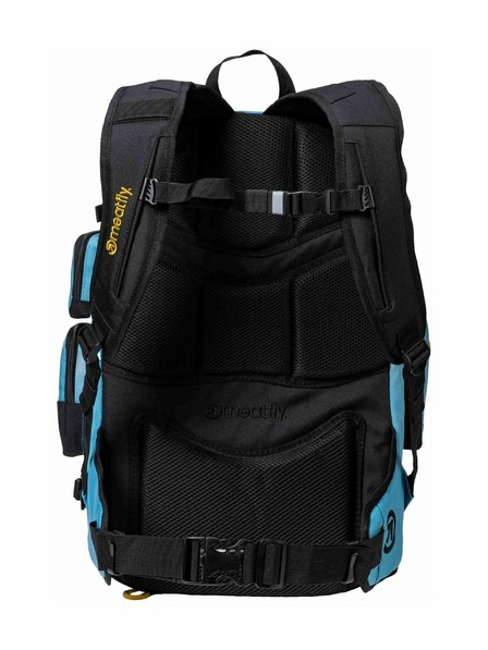 Meatfly Meatfly hátizsák Wanderer Sky Blue / Yellow 28 L