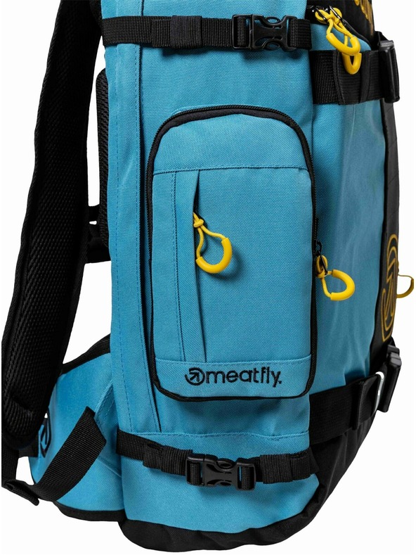 Meatfly Meatfly hátizsák Wanderer Sky Blue / Yellow 28 L