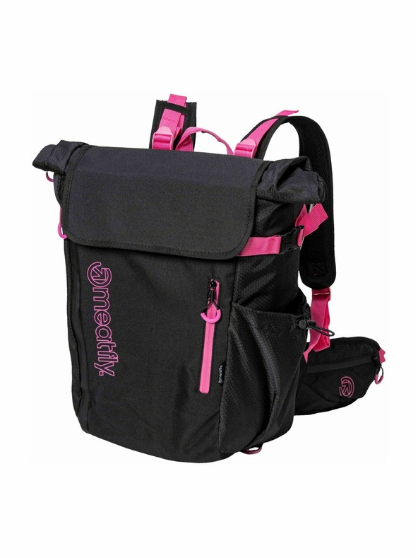 Meatfly Meatfly hátizsák Thiago Pink / Black 28 L