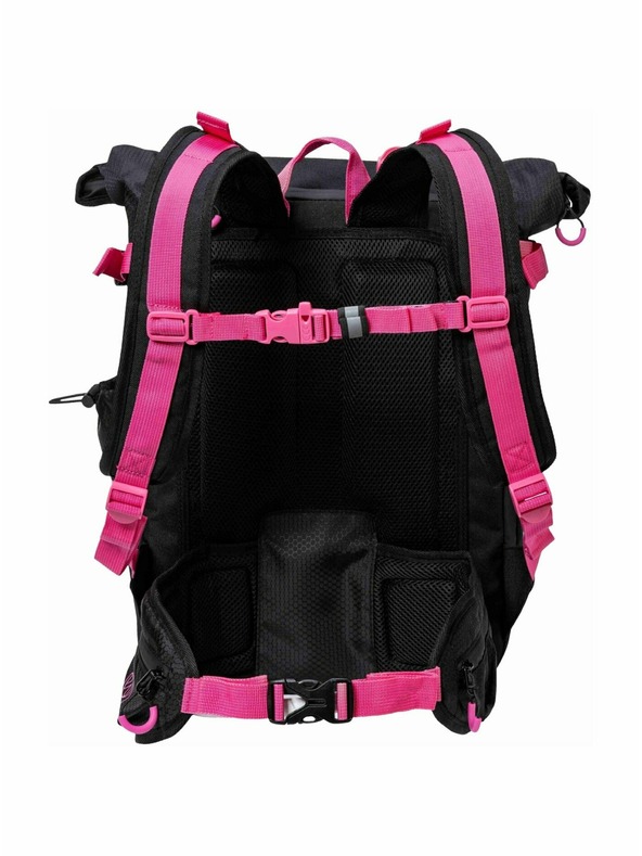 Meatfly Meatfly hátizsák Thiago Pink / Black 28 L