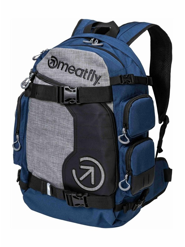 Meatfly Meatfly hátizsák Wanderer Blue / Grey Heather 28 L