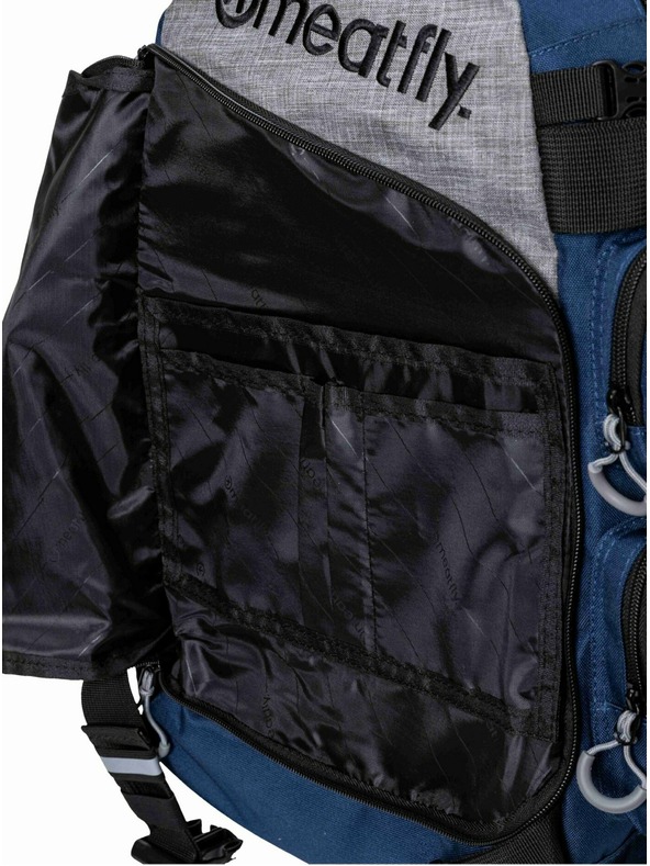 Meatfly Meatfly hátizsák Wanderer Blue / Grey Heather 28 L