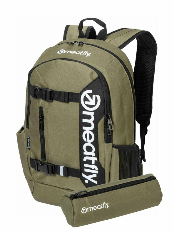 Meatfly Meatfly hátizsák Basejumper Olivine 22 L + TOLLTARTÓ INGYENES