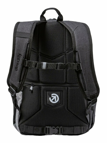 Meatfly Meatfly hátizsák Basejumper Charcoal Heather / Grey Heather 22 L