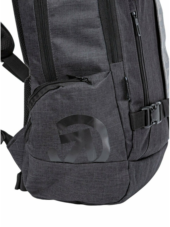 Meatfly Meatfly hátizsák Basejumper Charcoal Heather / Grey Heather 22 L