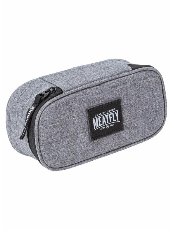 Meatfly Meatfly tolltartó Pencil Case Heather Grey