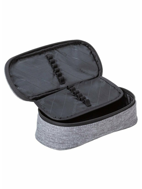 Meatfly Meatfly tolltartó Pencil Case Heather Grey
