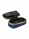 Meatfly Meatfly tolltartó XL Pencil Case Yellow Dots