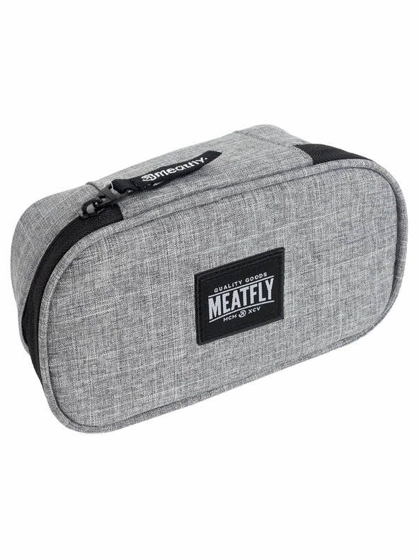 Meatfly Meatfly tolltartó XL Pencil Case Grey Heather