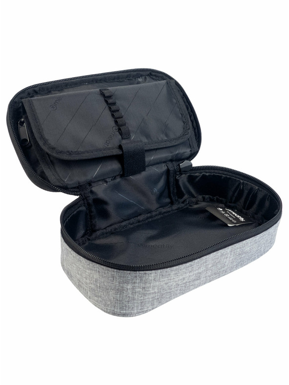 Meatfly Meatfly tolltartó XL Pencil Case Grey Heather