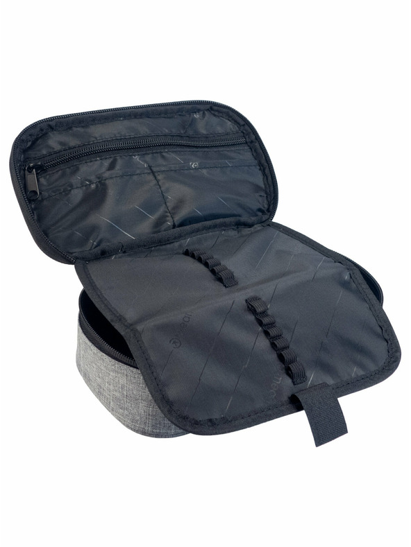 Meatfly Meatfly tolltartó XL Pencil Case Grey Heather