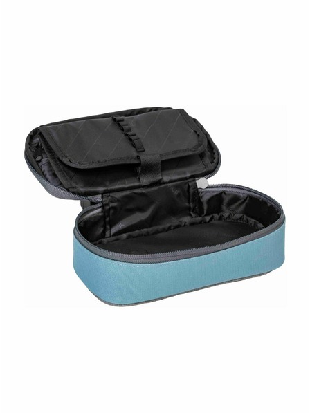 Meatfly Meatfly tolltartó XL Pencil Case Aqua / Grey