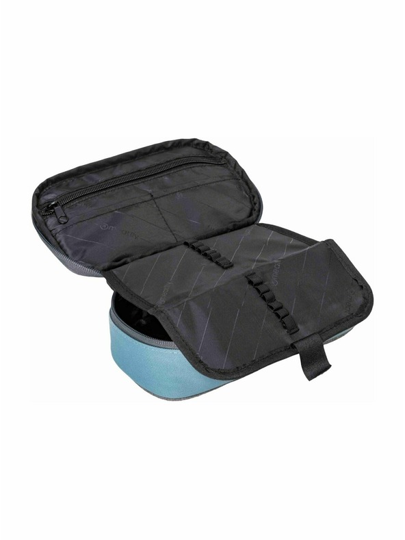 Meatfly Meatfly tolltartó XL Pencil Case Aqua / Grey