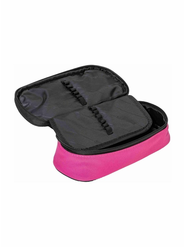 Meatfly Meatfly tolltartó Pencil Case Pink / Black