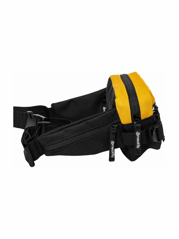 Meatfly Meatfly övtáska Dash Dark Grey / Gold