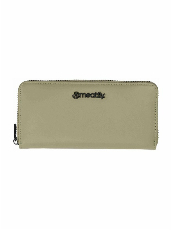 Meatfly Meatfly bőr pénztárca Leila Premium Olive