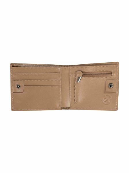 Meatfly Meatfly bőr pénztárca Eliot Premium Light Brown