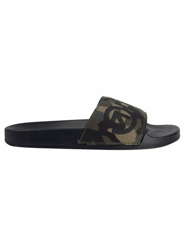 Meatfly Meatfly férfi papucs Hudson Black Camo Ripstop