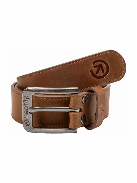 Meatfly Meatfly bőr öv Doppler Chestnut Brown