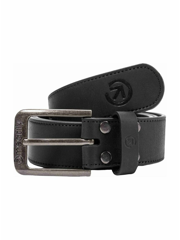 Meatfly Meatfly bőr öv Doppler Black