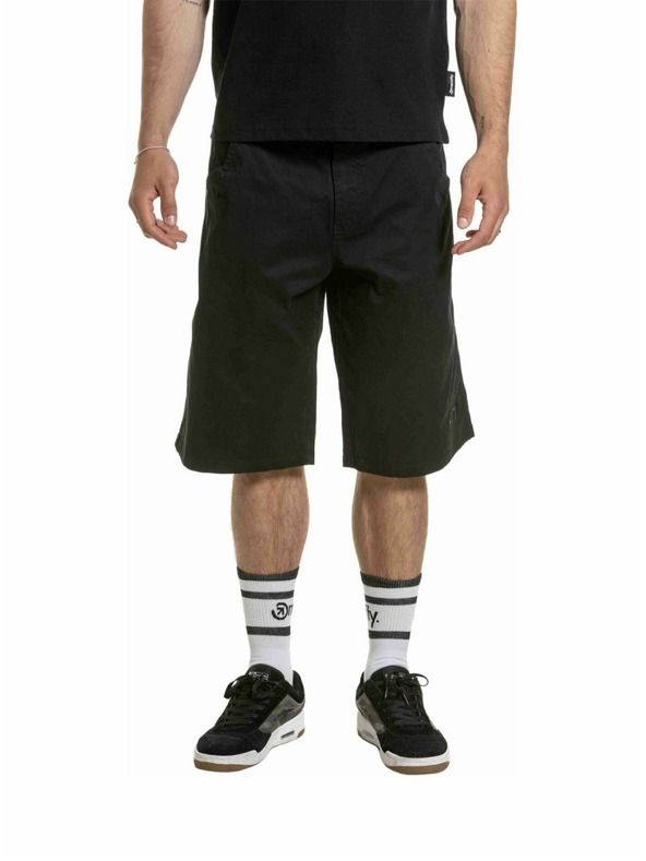 Meatfly Meatfly férfi rövidnadrág Bobber Black