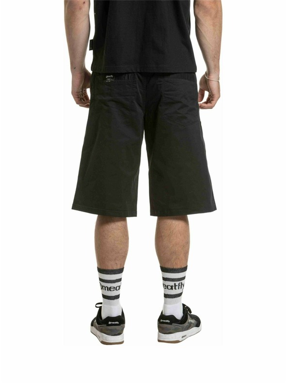 Meatfly Meatfly férfi rövidnadrág Bobber Black