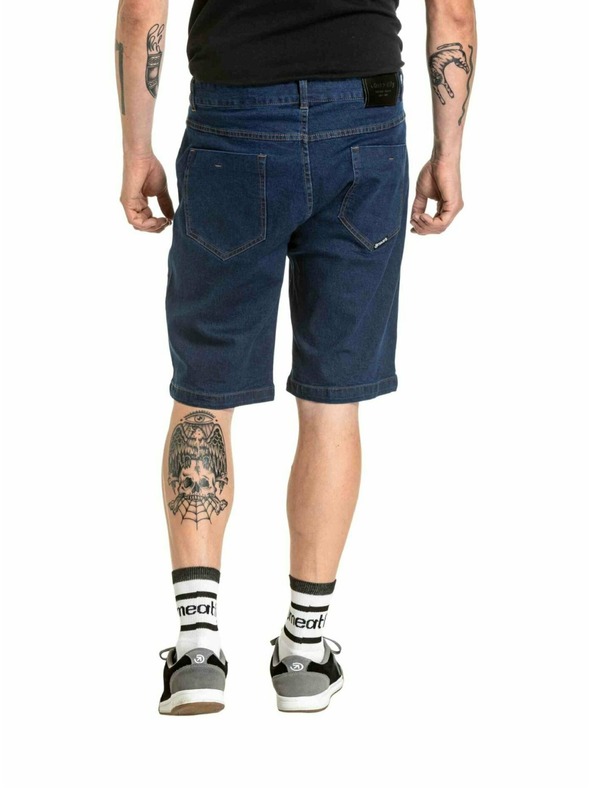 Meatfly Meatfly férfi rövidnadrág Just 2.0 Denim Rinse Wash