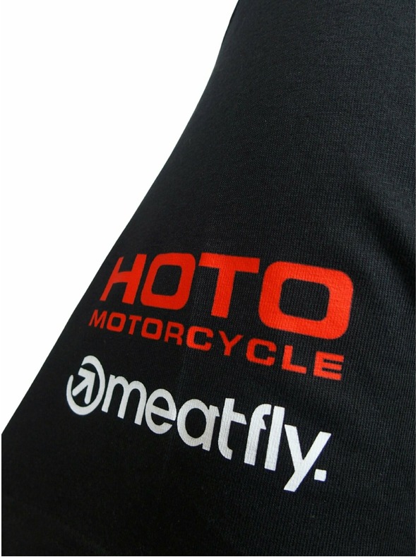 Meatfly Meatfly férfi pólóing Dakar Beduin Black