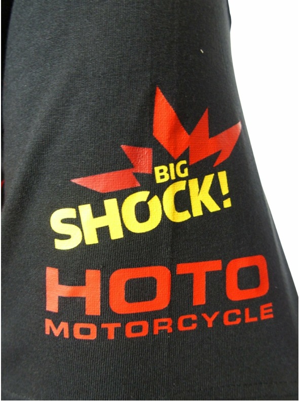 Meatfly Meatfly férfi póló Dakar Moto Black