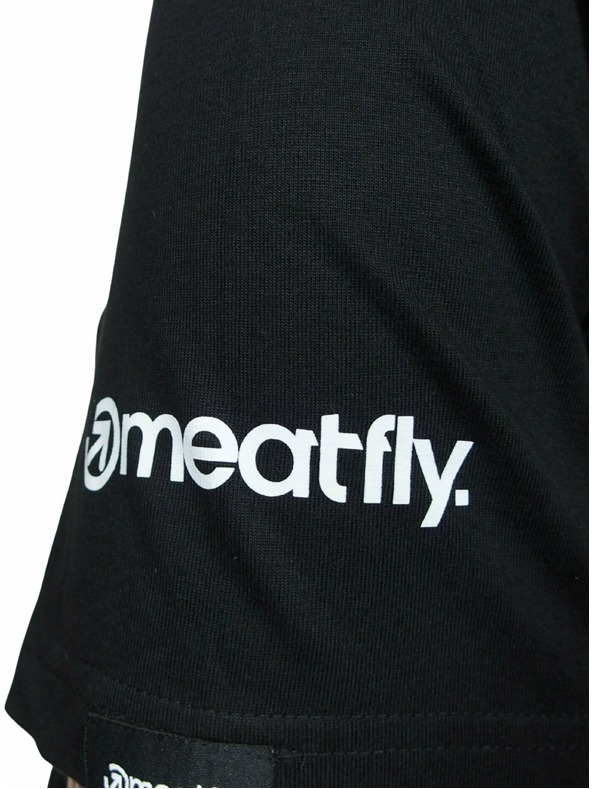 Meatfly Meatfly férfi póló Dakar Moto Black