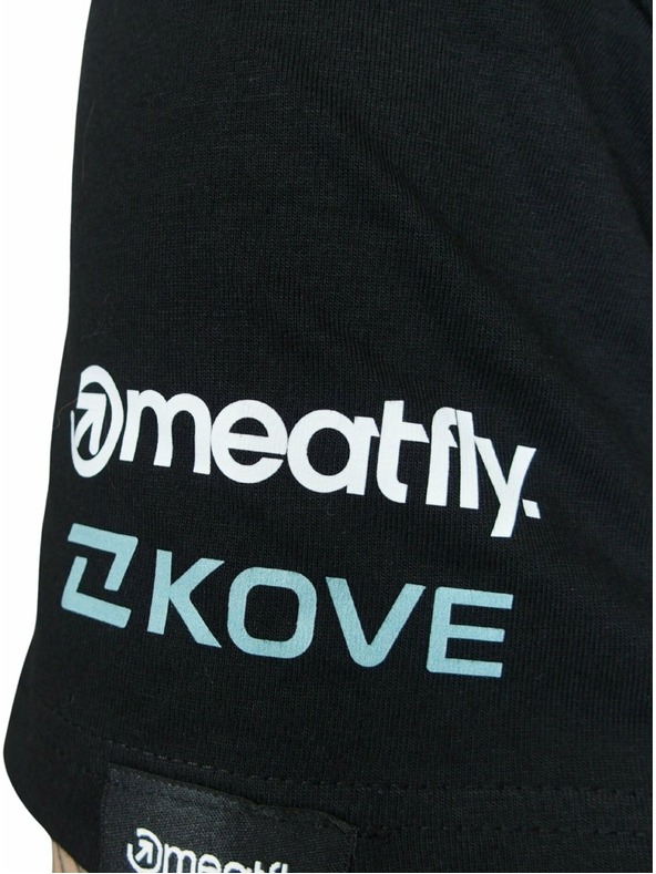 Meatfly Meatfly férfi póló MRG Black