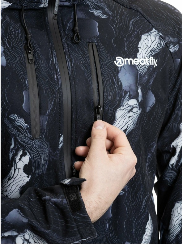 Meatfly Meatfly férfi softshell kabát Rasmussen Deep Lake