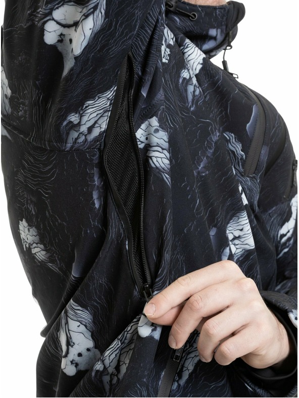 Meatfly Meatfly férfi softshell kabát Rasmussen Deep Lake