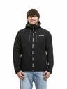Meatfly Meatfly férfi softshell kabát Rasmussen Black