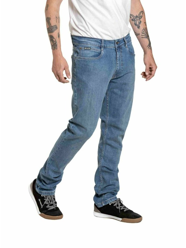 Meatfly Meatfly férfi farmer Spirit Dirty Washed Denim