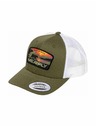 Meatfly Meatfly baseball sapka MF View Trucker Red Alaska / Buck / White
