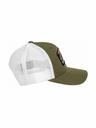 Meatfly Meatfly baseball sapka MF View Trucker Red Alaska / Buck / White