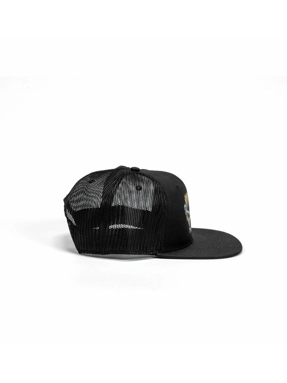 Meatfly Meatfly baseball sapka Crossbones Trucker Black