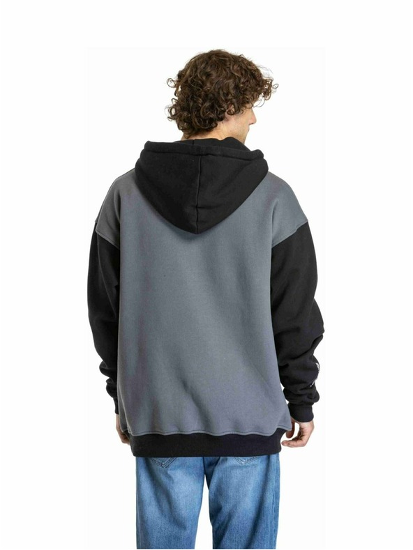 Meatfly Meatfly uniszex pulóver Fry Black / Grey