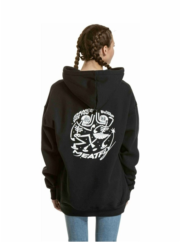 Meatfly Meatfly uniszex pulóver Fry Dancing Skeleton