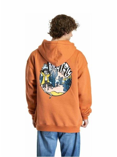 Meatfly Meatfly uniszex pulóver Fry Sunbrun